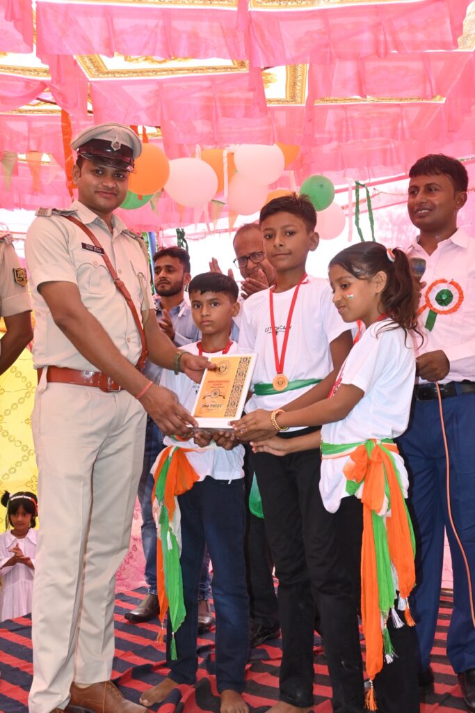 Independence Day 2026 at the Kathalia campus 14 Students receiving prizes on Independence Day